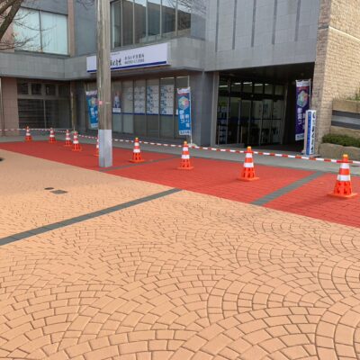 【ストリートプリント】施工実績-茨城県 つくばみらい市　みらい平駅前