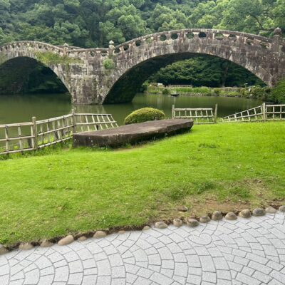 【ストリートプリント】施工実績-長崎県諫早市　諫早公園園路整備工事