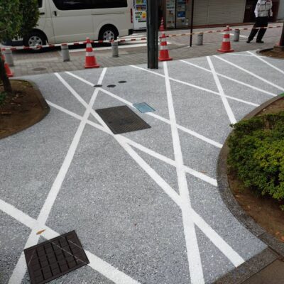 【ストリートプリント】施工実績-東京　府中市　UR住宅