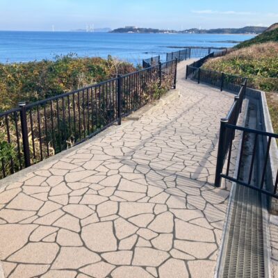 【ストリートプリント】施工実績-福岡　遠賀郡　夏井ヶ浜ハマユウ自生地