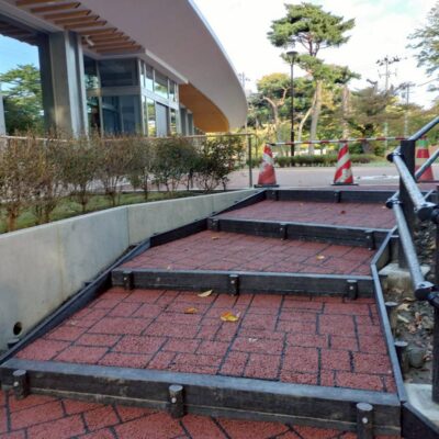 【ストリートプリント】施工実績-秋田 秋田市 佐竹史料館周辺整備工事