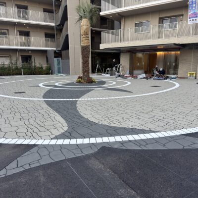 【ストリートプリント】施工実績-東京 昭島市 マンション