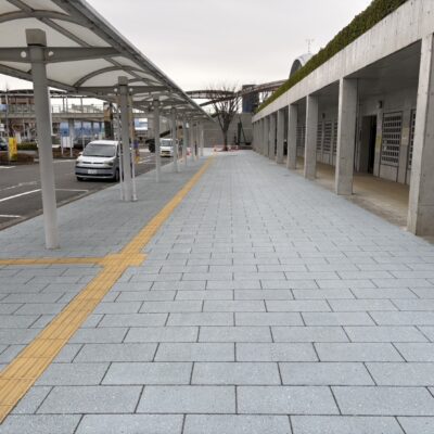 【ストリートプリント】施工実績-茨城 牛久市 ひたち野うしく駅 東口