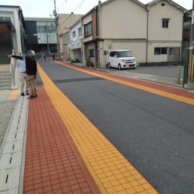 【ストリートプリント】施工実績-広島県東広島市　中島白市線排水路ほか整備工事